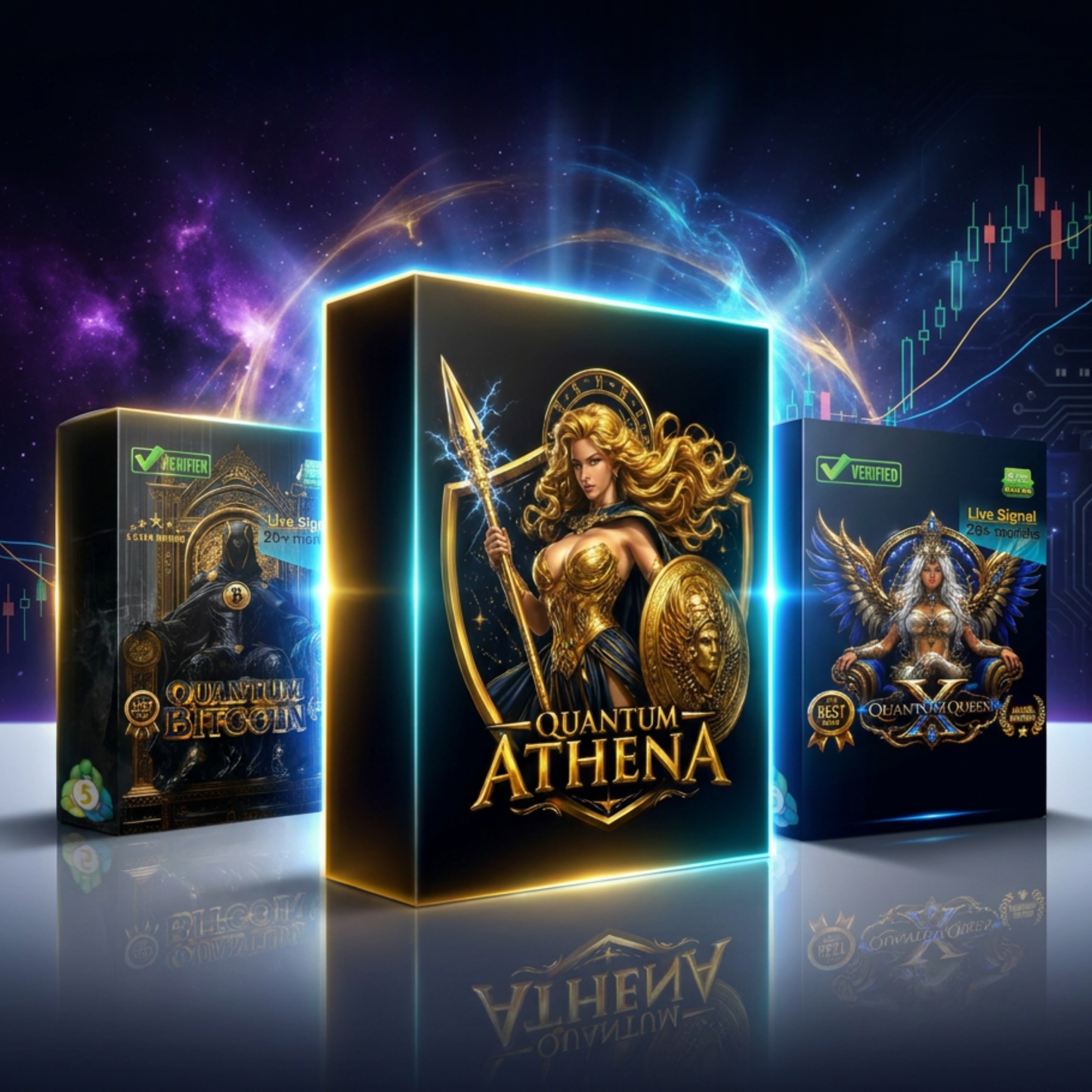 Quantum Bundle MT5 - Quantum Queen X - Quantum Athena - Quantum Bitcoin EA