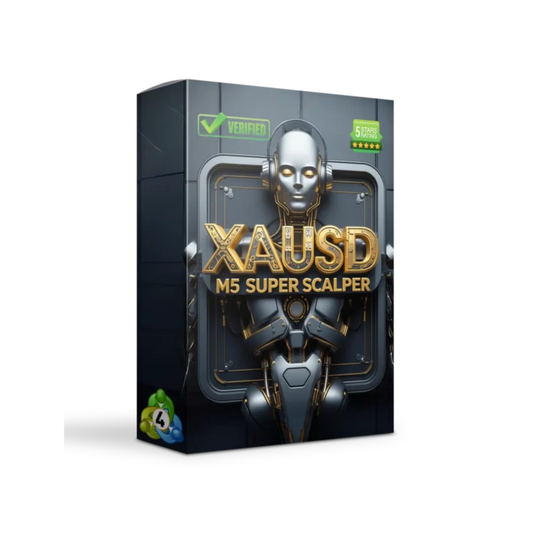 XAUUSD M5 Super Scalper Robot MT4 + Set – Gold Trading EA
