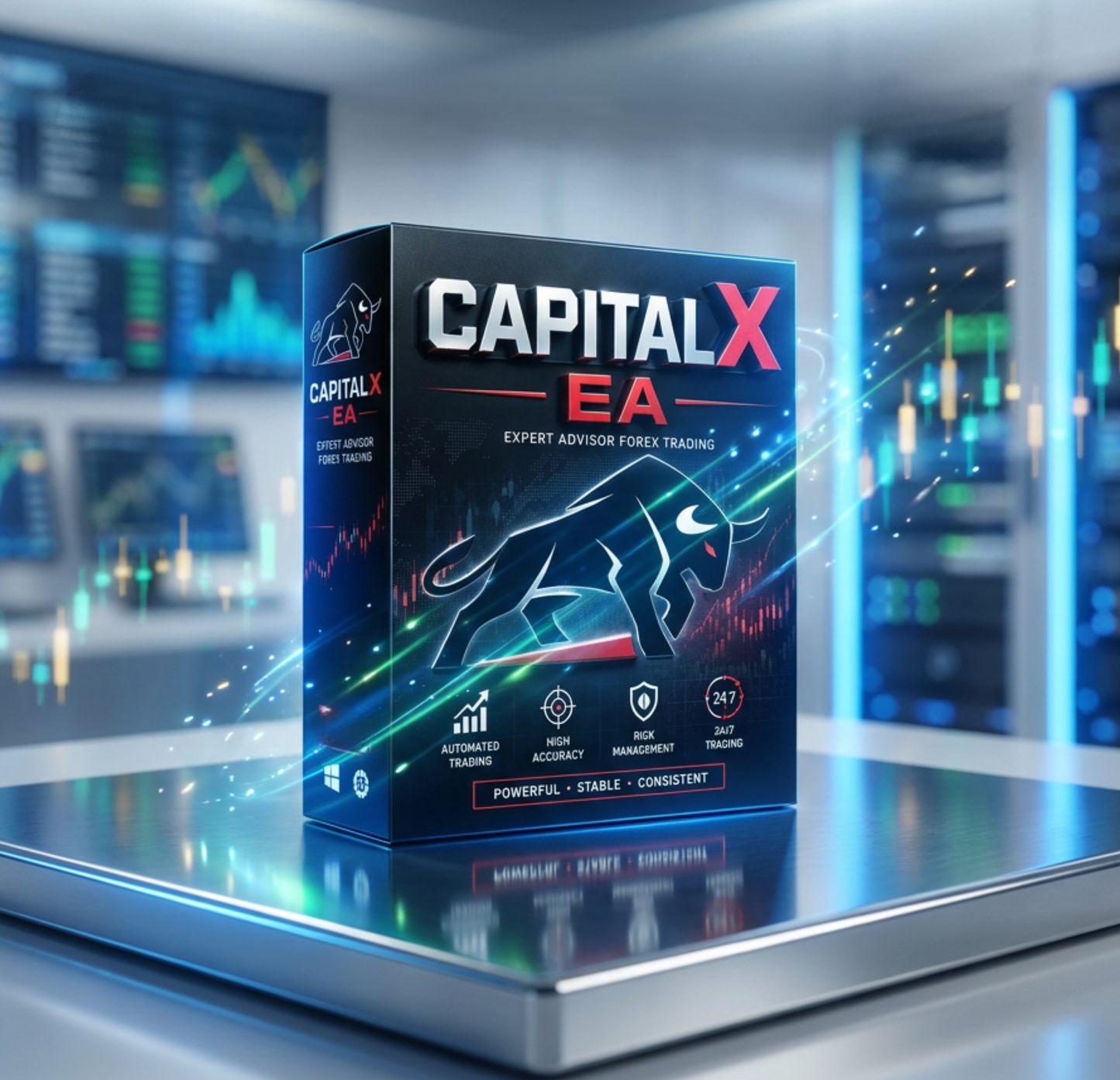 Capital X EA MT5 - EA for Gold