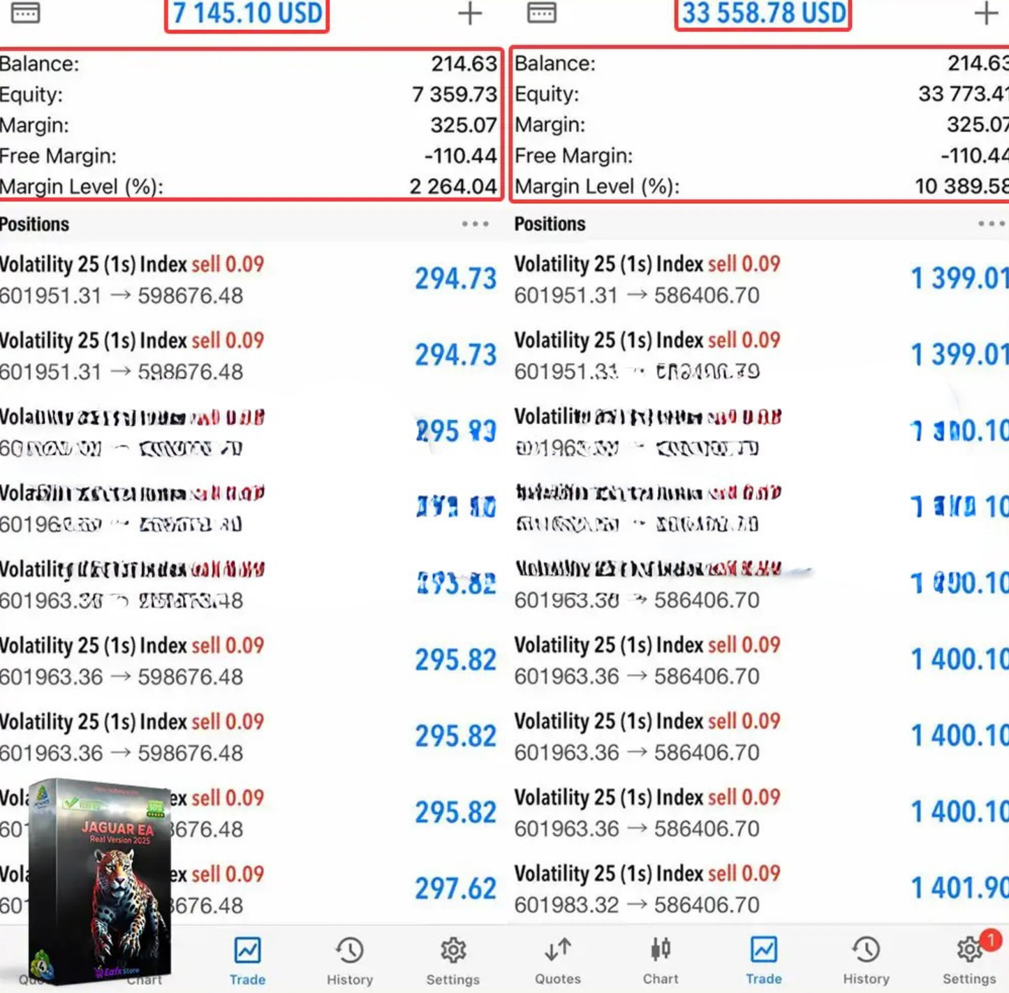Jaguar EA Real Version v1.0 MT5