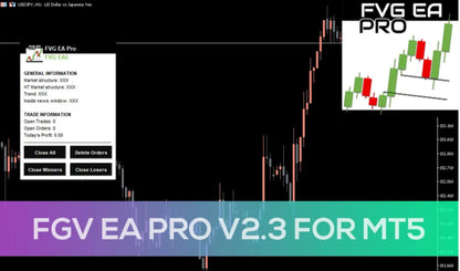 FVG EA Pro v2.3 MT5 – Fair Value Gap Automated Trading FxTradingAlpha