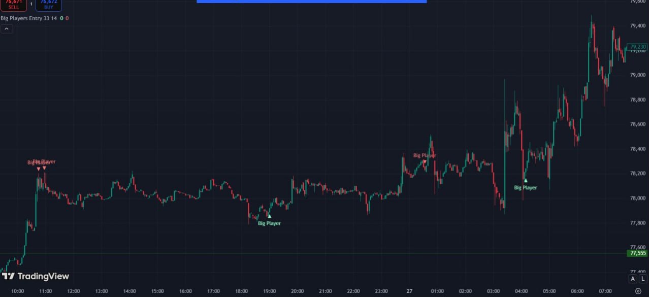 Big Players Reversal Entry Indicator TradingView FxTradingAlpha